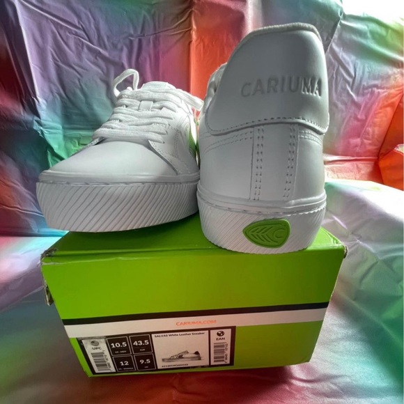 Cariuma, SALVAS White Leather Sneaker unisex - Picture 2 of 3